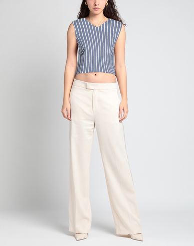 Woman Top Pastel blue Size 6 Viscose, Polyester, Metal