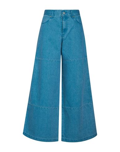 Woman Jeans Azure Size M Cotton