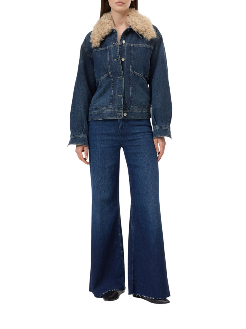 Flared Denim Jeans