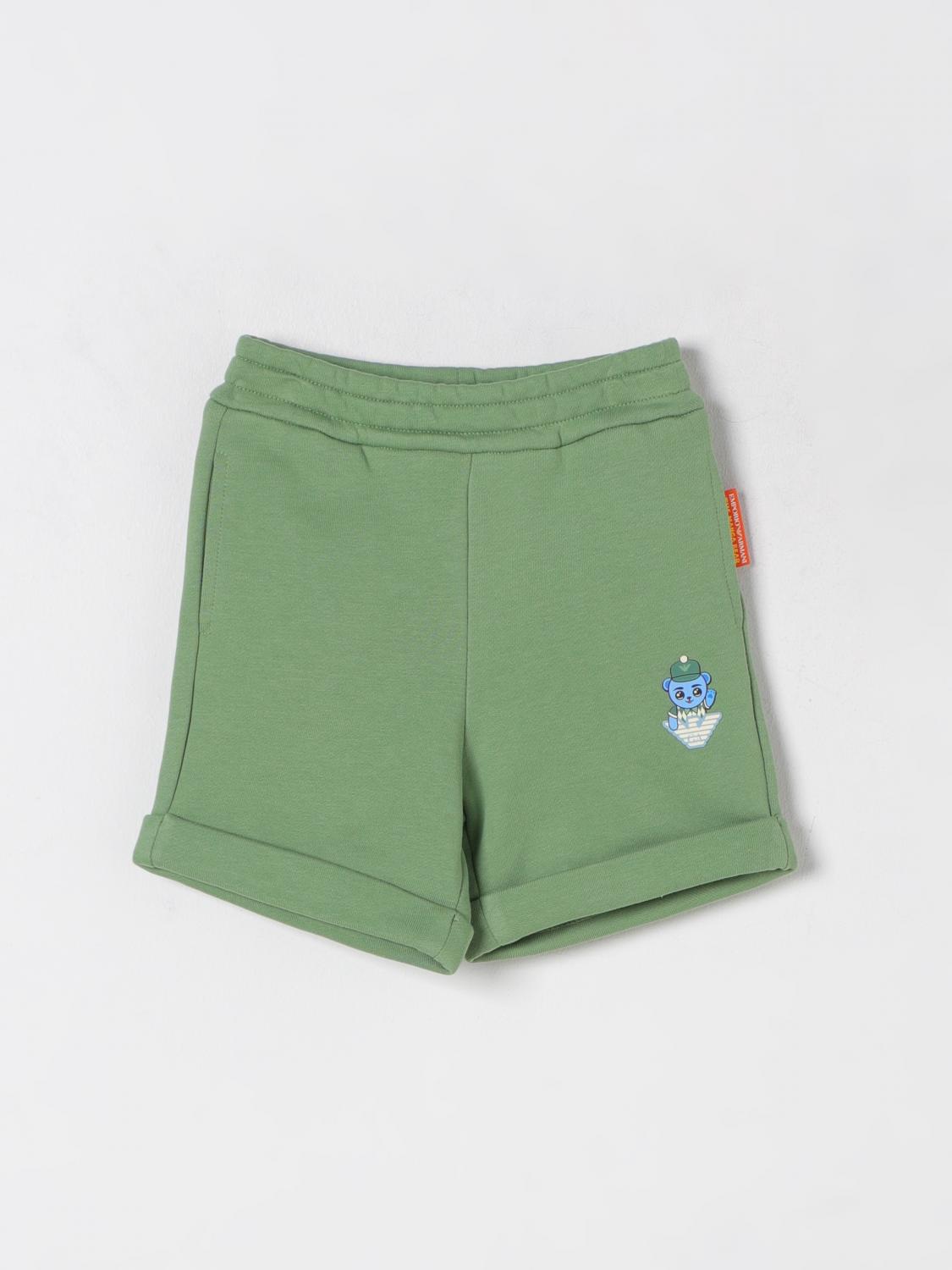 Shorts Kids color Green
