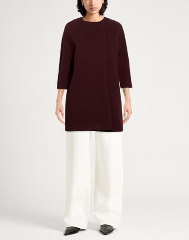 Icons Woman Coat Brick Size 12 Wool, Polyamide, Cashmere