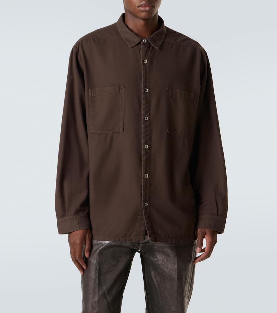 DRKSHDW Jumbo cotton shirt