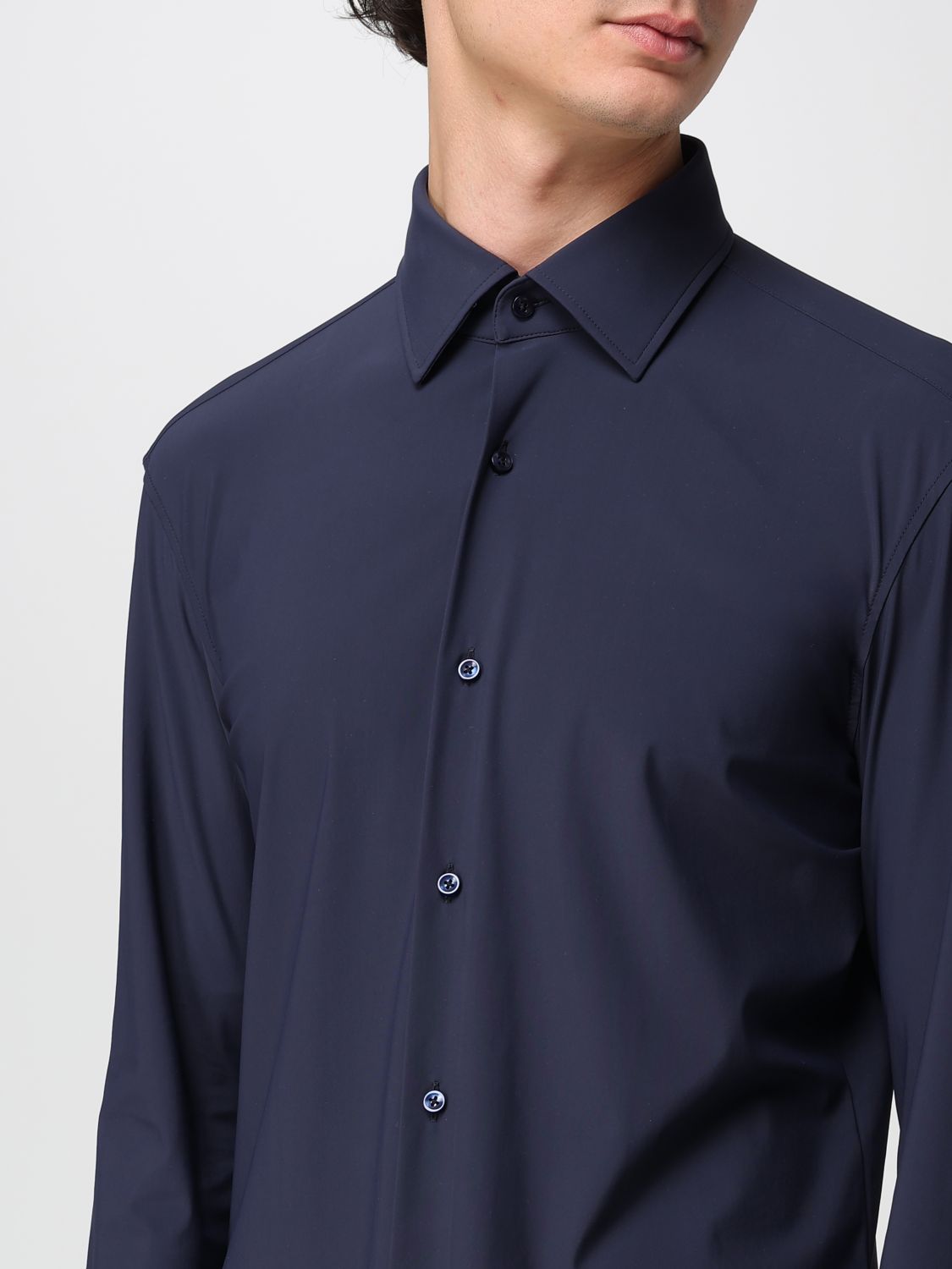 Shirt BOSS Men color Blue
