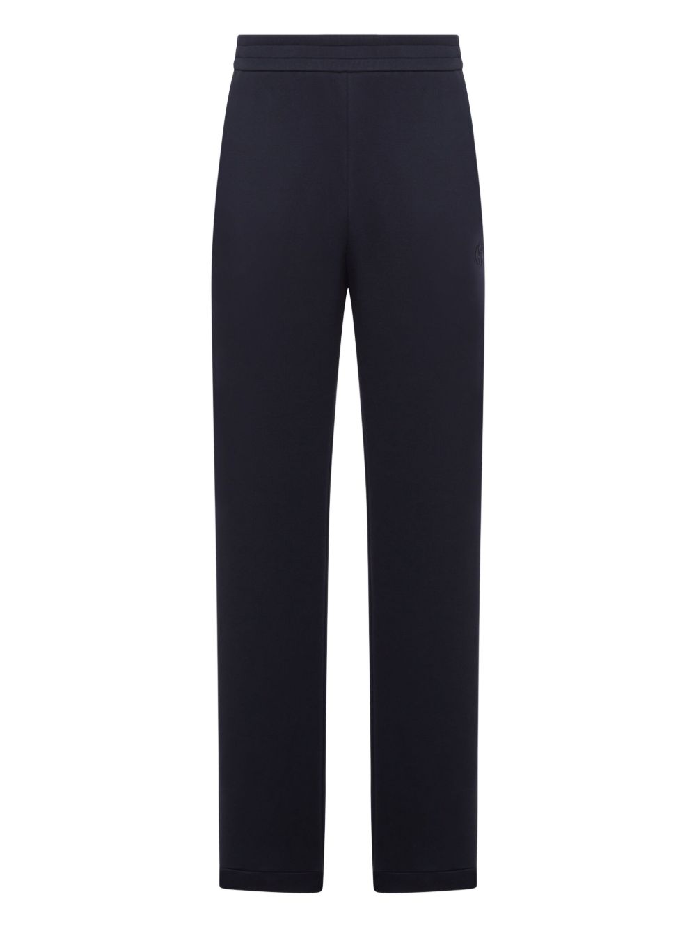 Elastic-waistband trousers - Blue