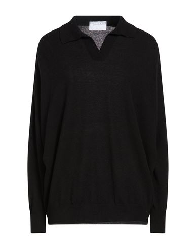 Collezione N_01 Woman Sweater Black Size XS Merino Wool, Cashmere