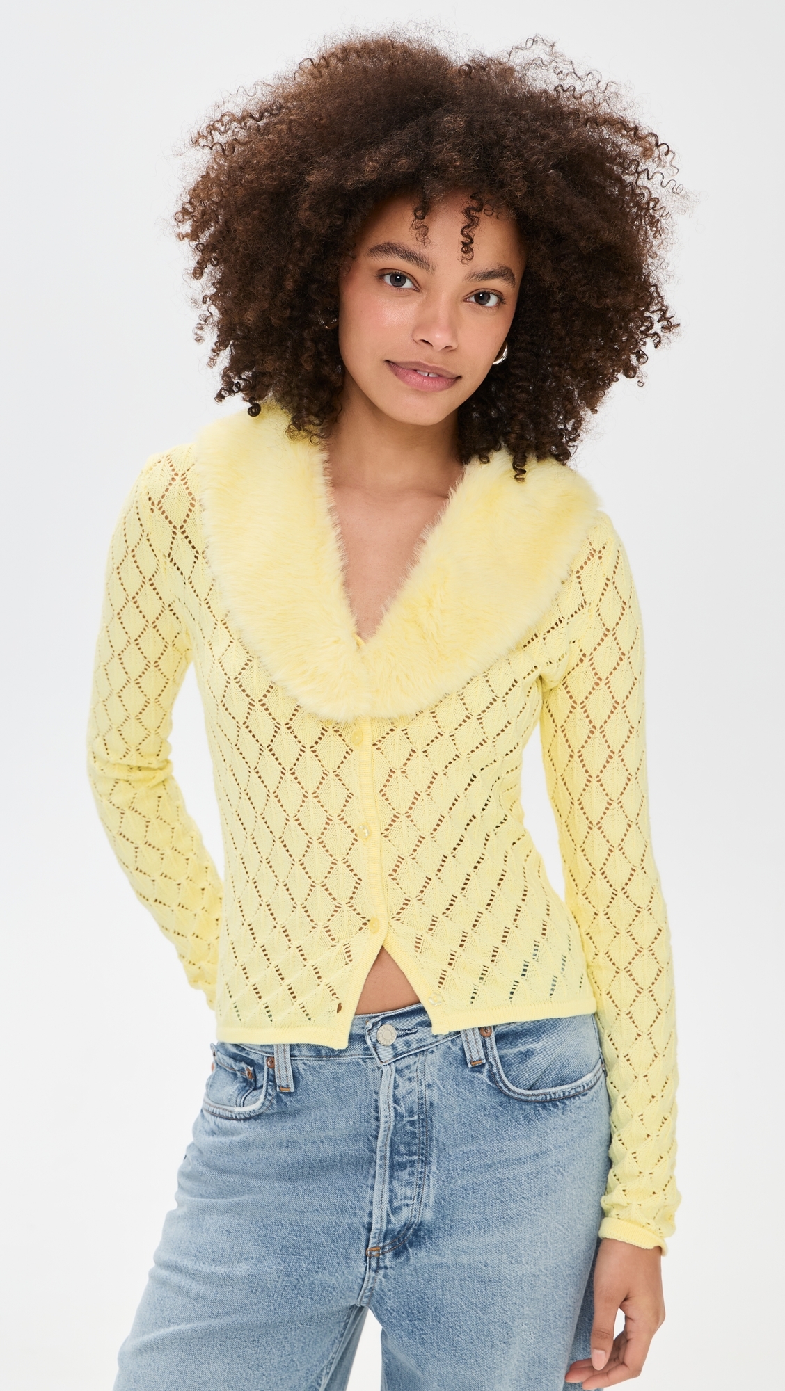 Vanilla Peggy Cardigan Butter