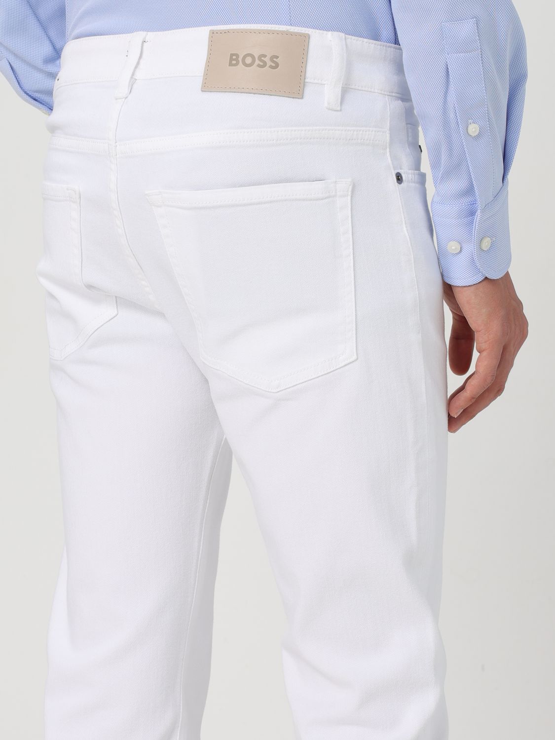 Pants Men color White