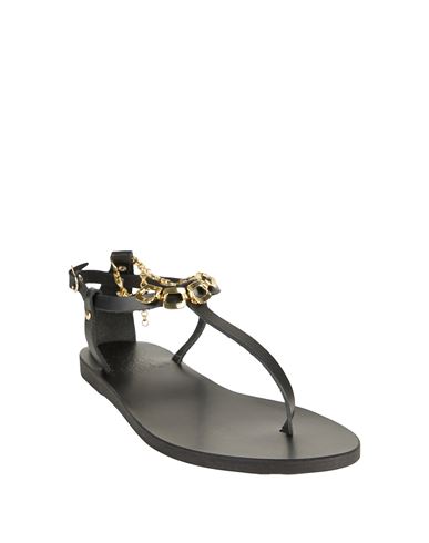Woman Thong sandal Black