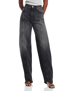Tailored Jean ultra high rise jeans - Black