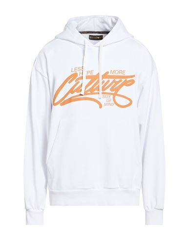 Man Sweatshirt White Size L Cotton