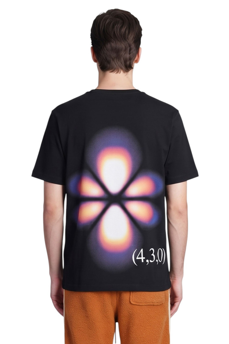 Black Regular Graphic T-Shirt