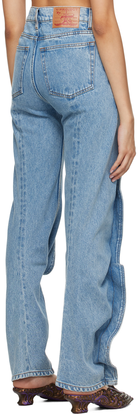Y/Project Blue Banana Jeans