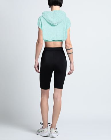Woman Sweatshirt Light green Size S Cotton, Polyester