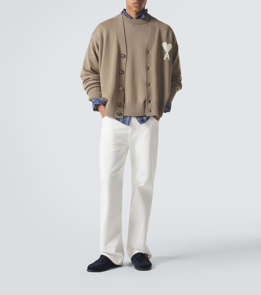 Ami de Caur wool and cotton cardigan