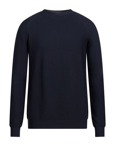 Man Sweater Midnight blue Size L Polyamide