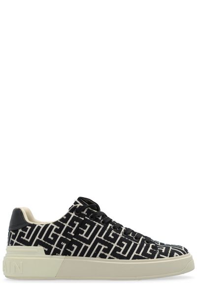 Balmain B-Court Monogram Sneakers