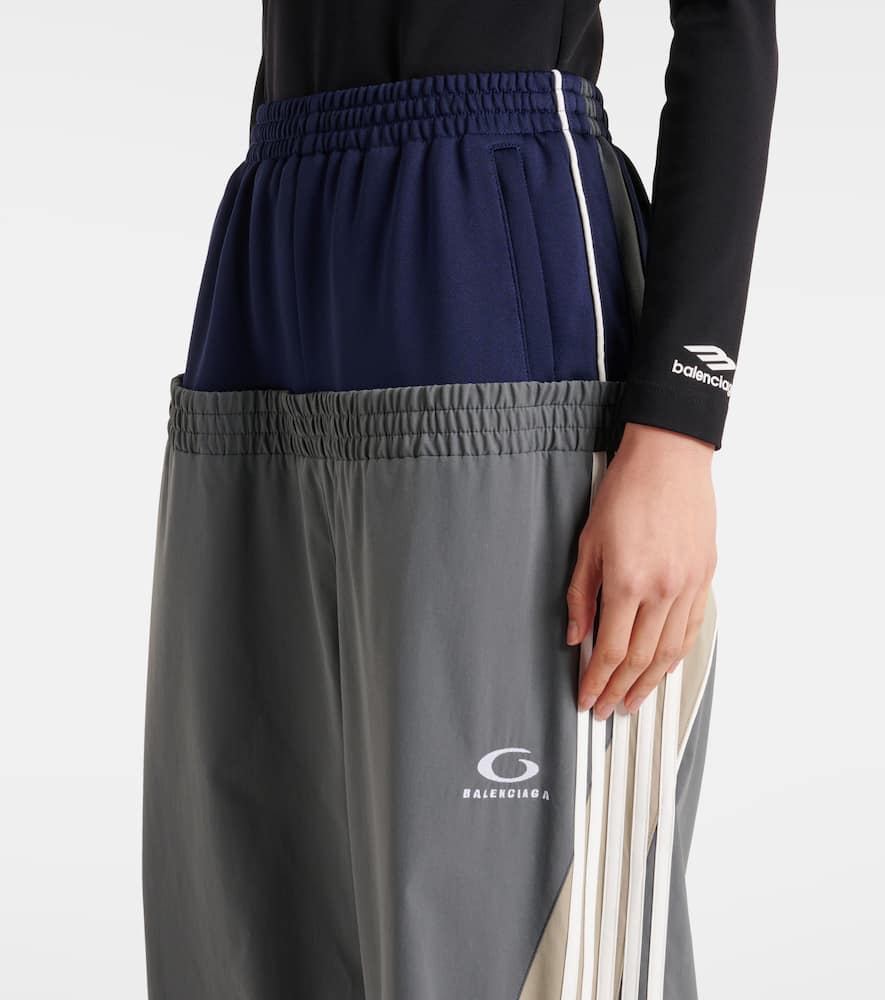 Cut-up track pants