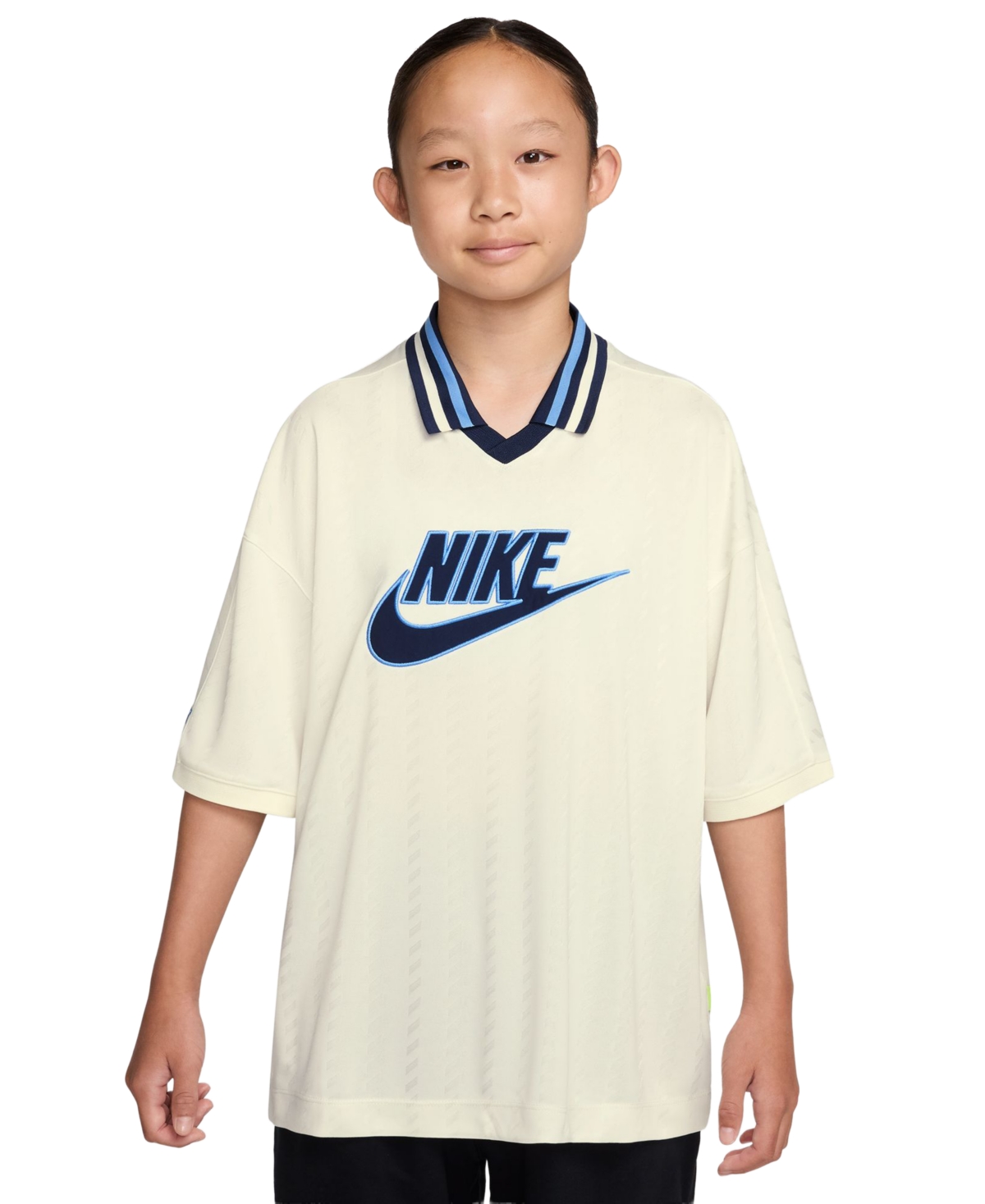 Girls' 7-16 Short-Sleeve T-Shirt - Cream