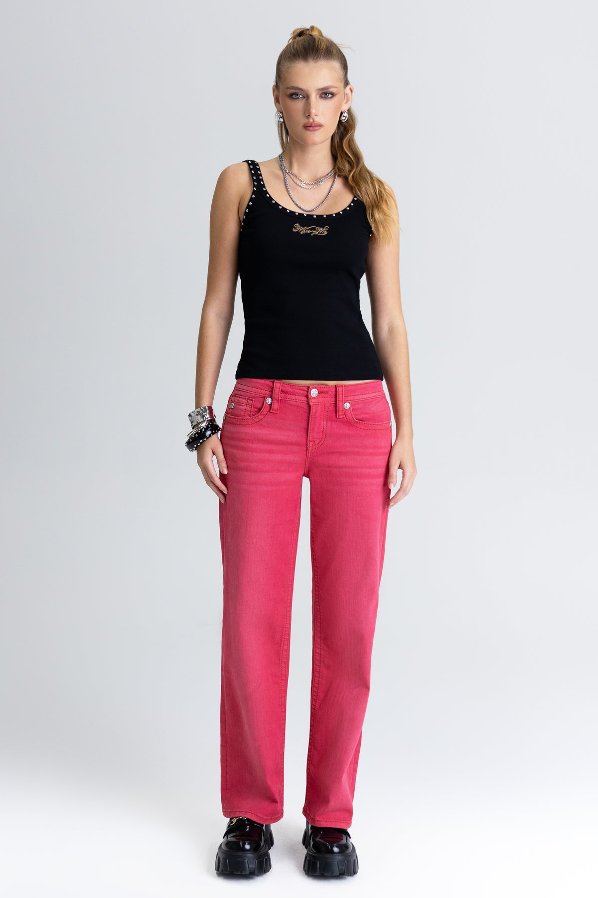 "Hotwire Slim Wide Jeans