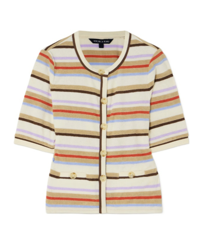 Brendan striped cardigan
