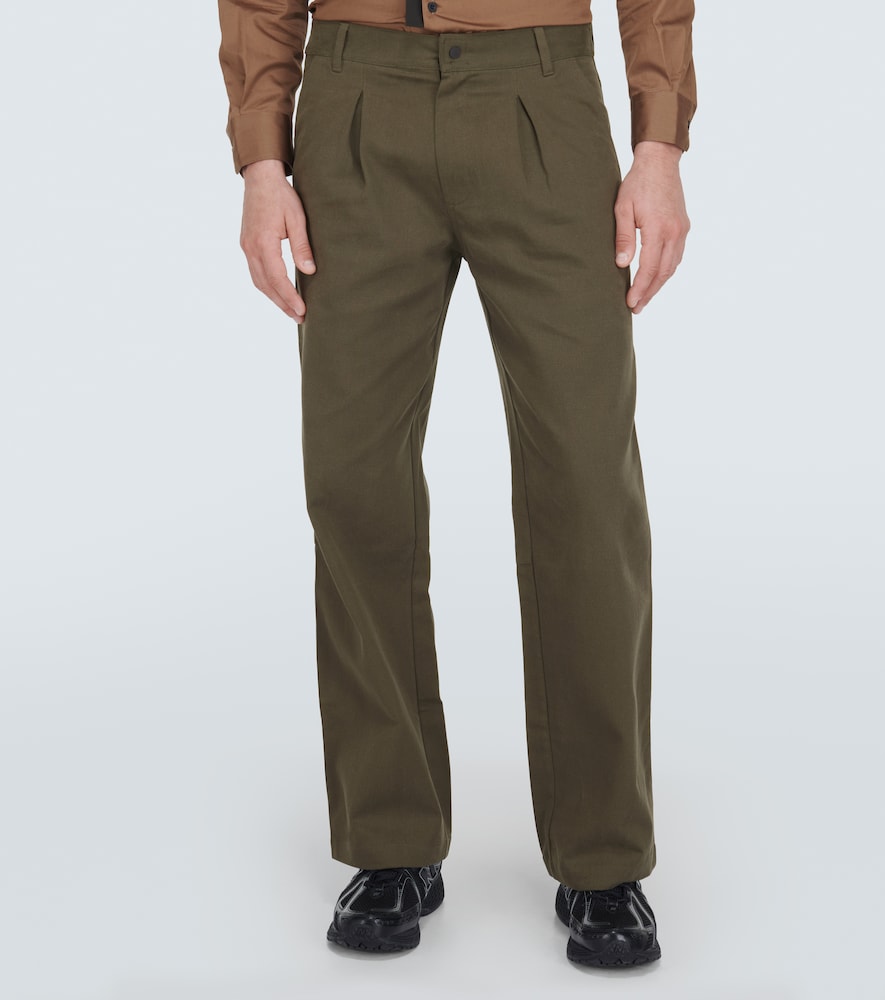Boot cotton twill cargo pants