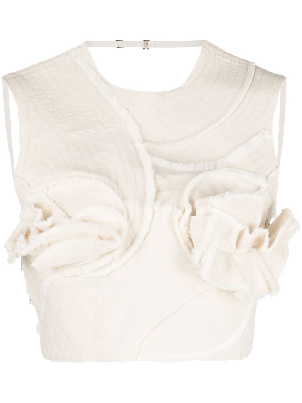 Le haut Artichaut crop top - Neutrals