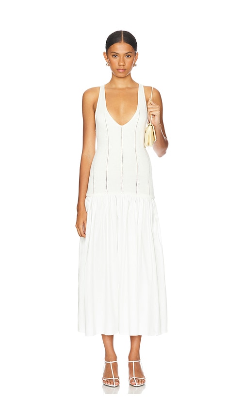 BELLE KLEID SIENA in White. Größe XXL. Also in L, M, S