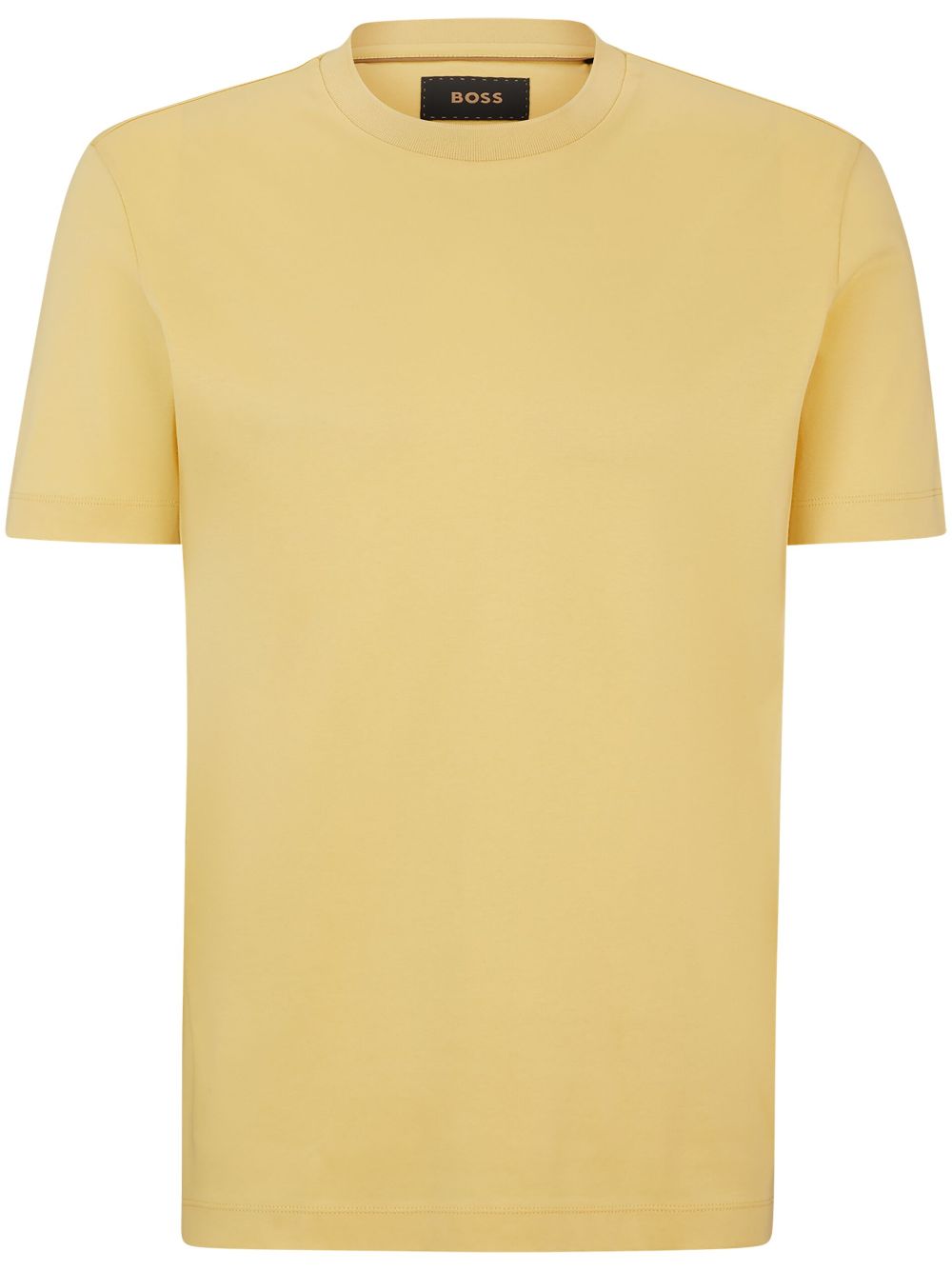 Crew-neck cotton T-shirt - Blue