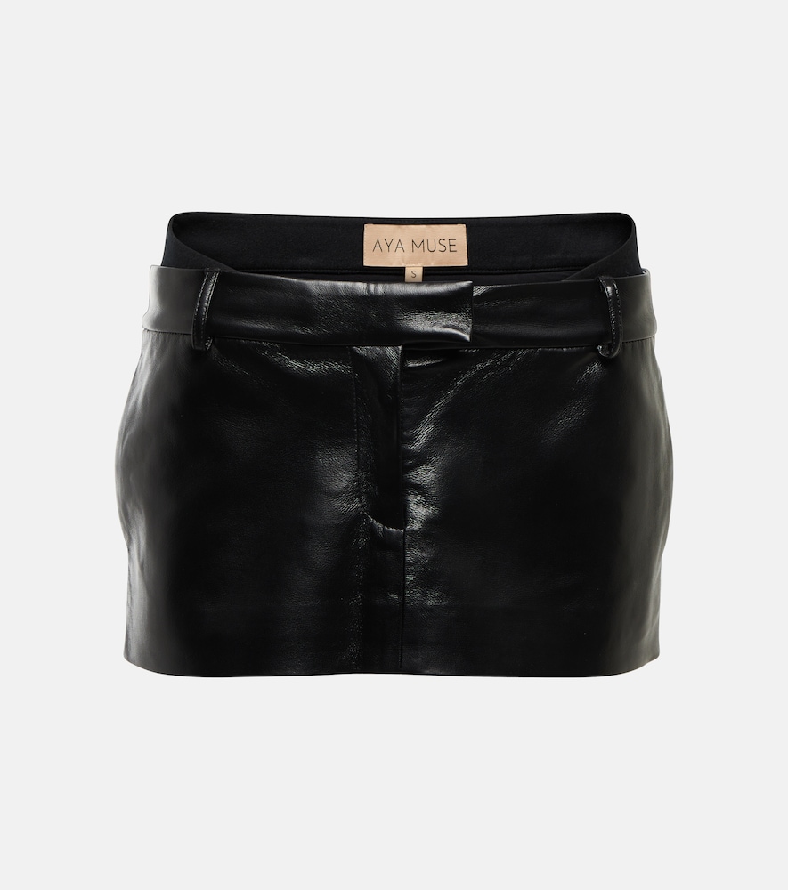 Oloma faux leather miniskirt