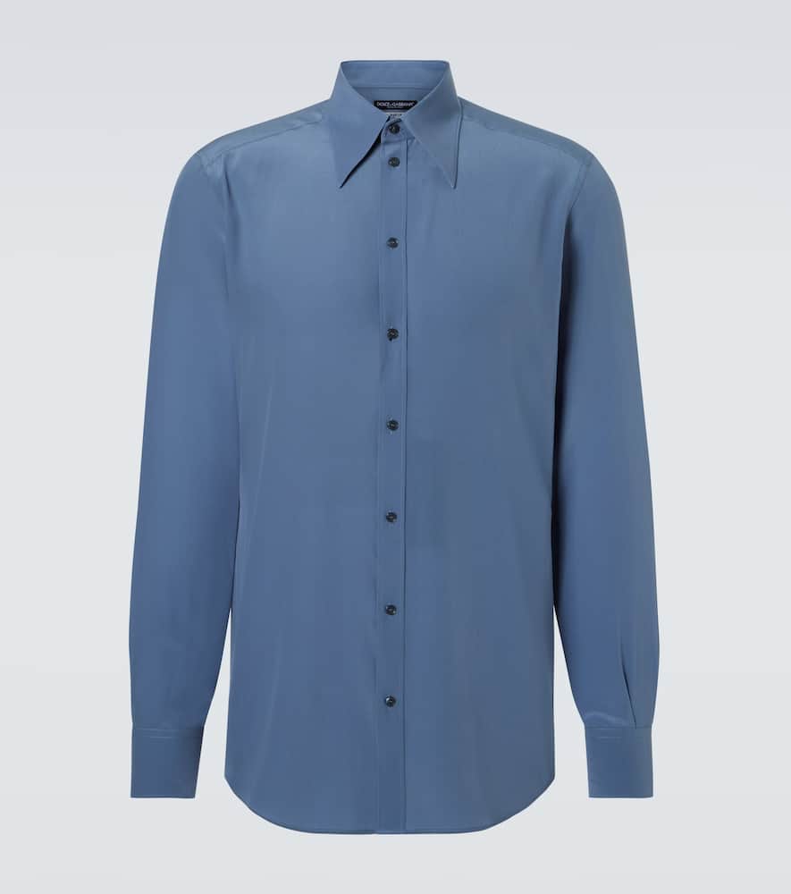 Silk crêpe shirt
