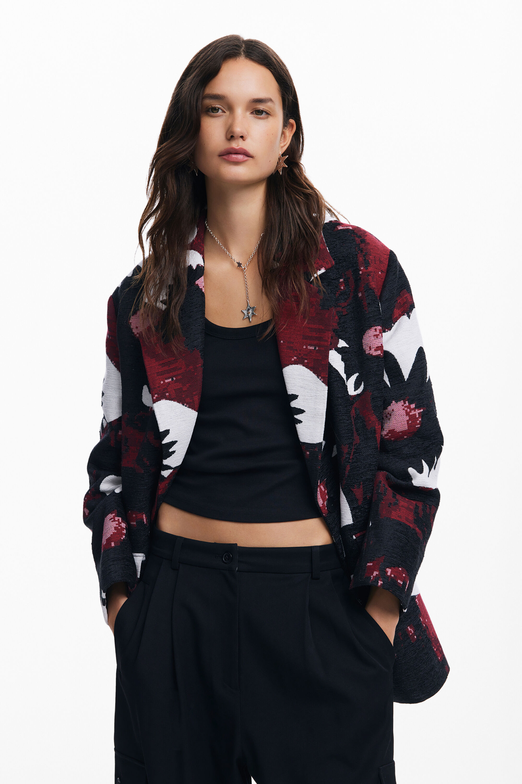 Floral coat M. Christian Lacroix