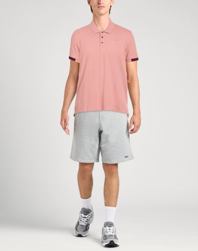 Man Polo shirt Blush Size L Cotton