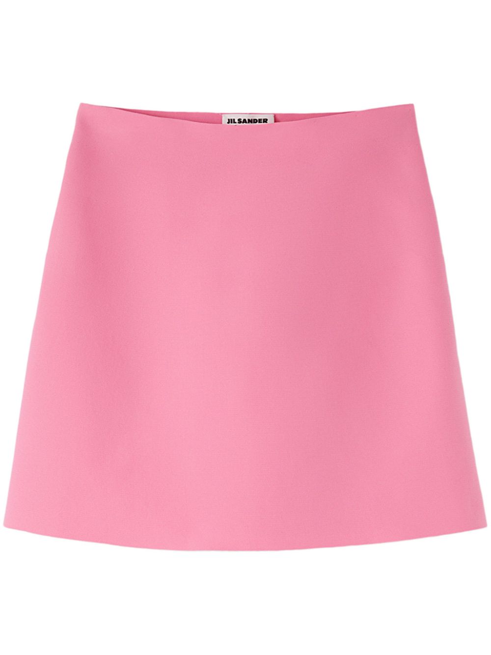 A-line high-waisted mini skirt - Pink