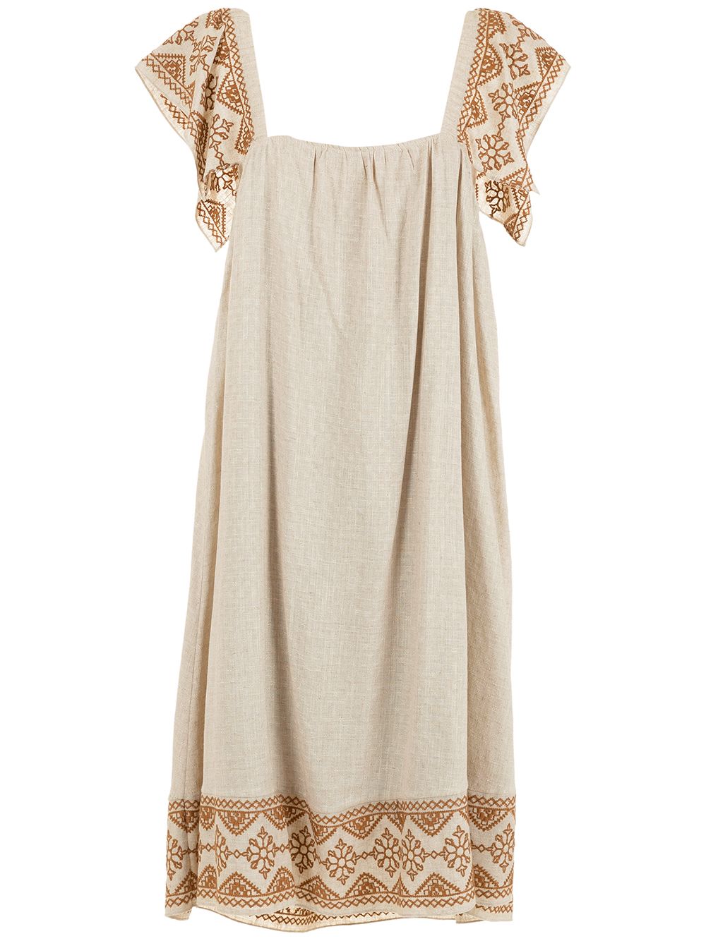 Intarsia-print dress - 140