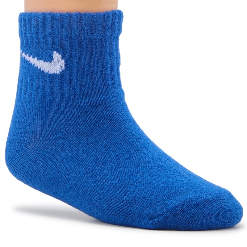 Kids' 6 Pack Toddler Ankle Socks (Multi)