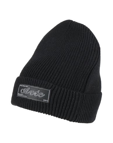 Man Hat Black Size ONESIZE Wool, Polyester