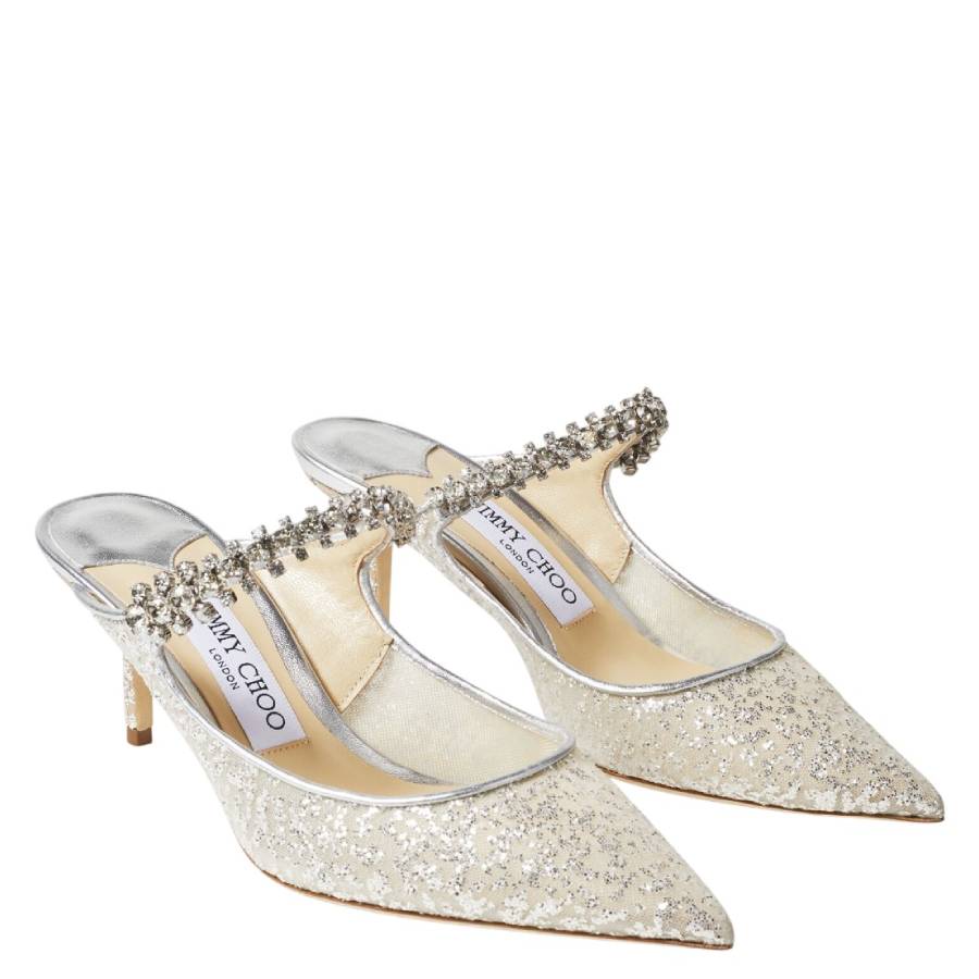 Bing 65 Glitter Tulle Mules