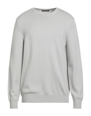 Per Anteprima Man Sweater Light grey Size 44 Virgin Wool