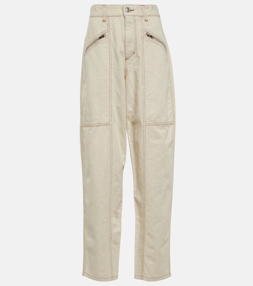 Fanny barrel-leg jeans