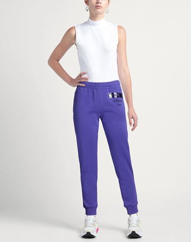 Couture Woman Pants Purple Size 4 Organic cotton