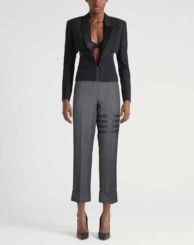 Woman Pants Grey Size 8 Wool