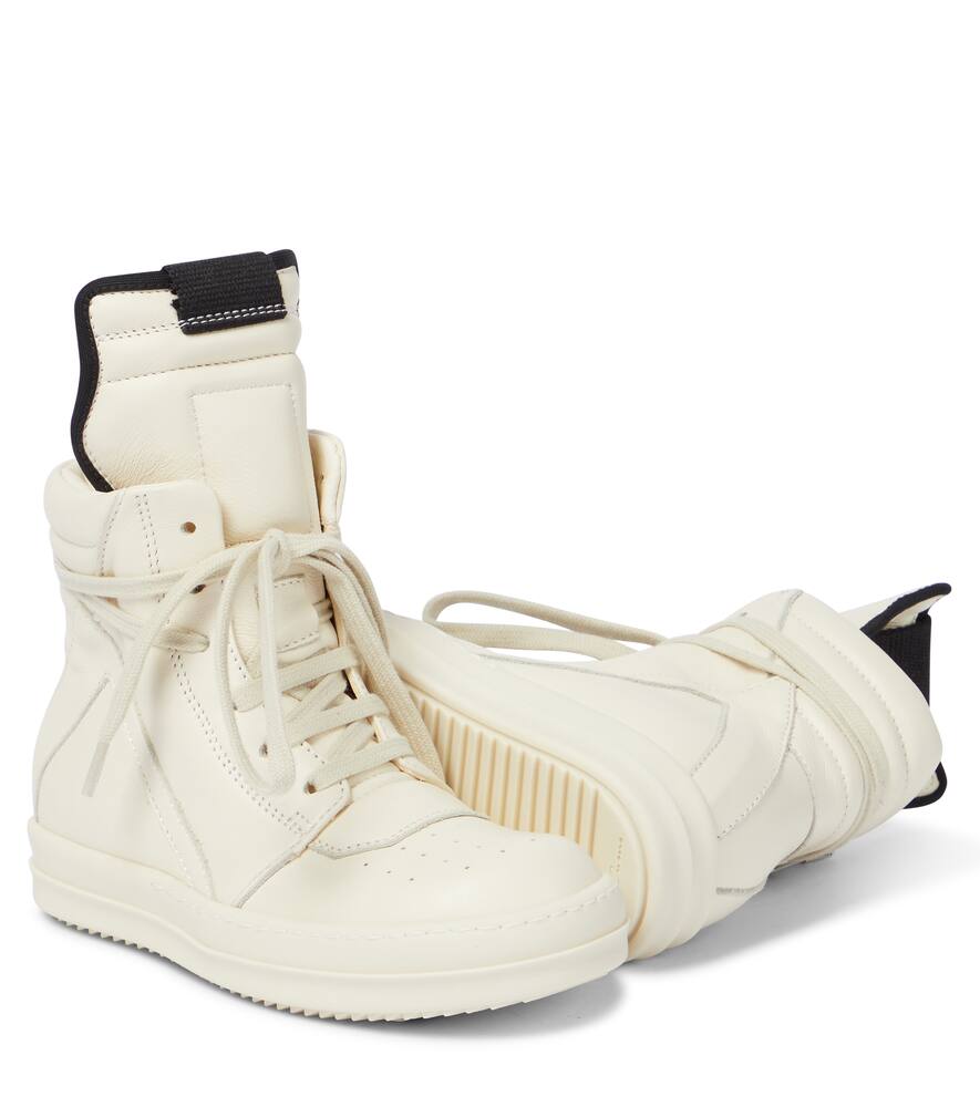 Geobasket leather high-top sneakers