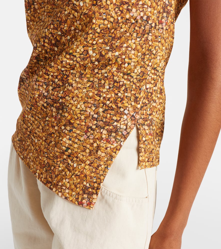 Sebani asymmetric cotton T-shirt