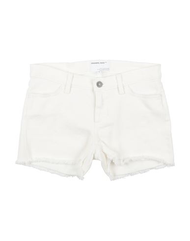 Kid Girl Shorts & Bermuda Shorts White Size 16 Organic cotton, Recycled polyester, Elastane