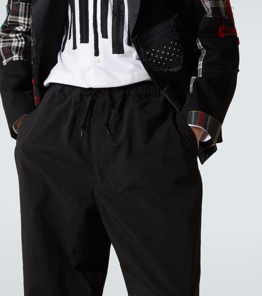 Cropped straight pants
