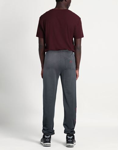 Man Pants Charcoal Size L Cotton