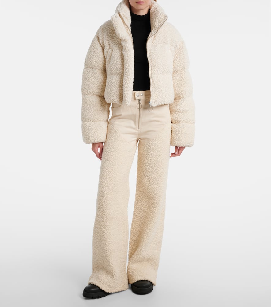Kozzy wool-blend wide-leg pants