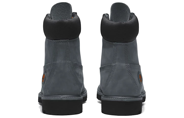 Premium 6 Inch Boot 'Grey Orange'