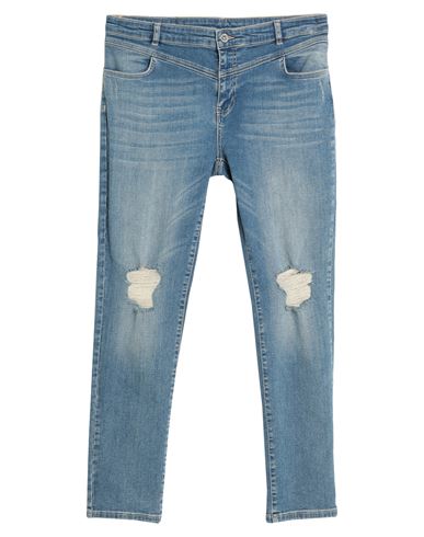 Actitude By Twinset Woman Jeans Blue Size 25 Cotton, Elastane
