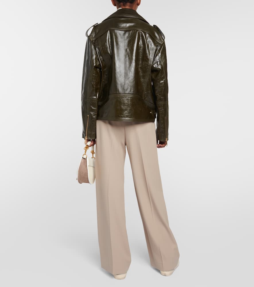 Leather jacket